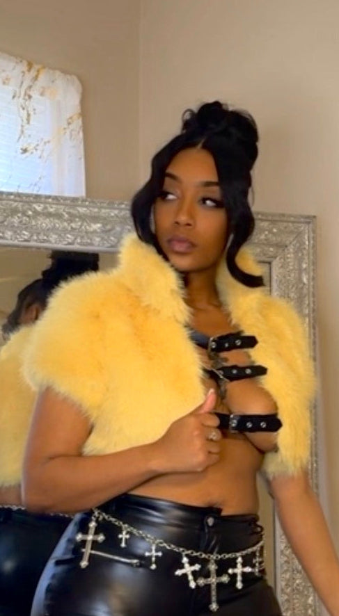 Mob Wife Top ( run big for the strap area)