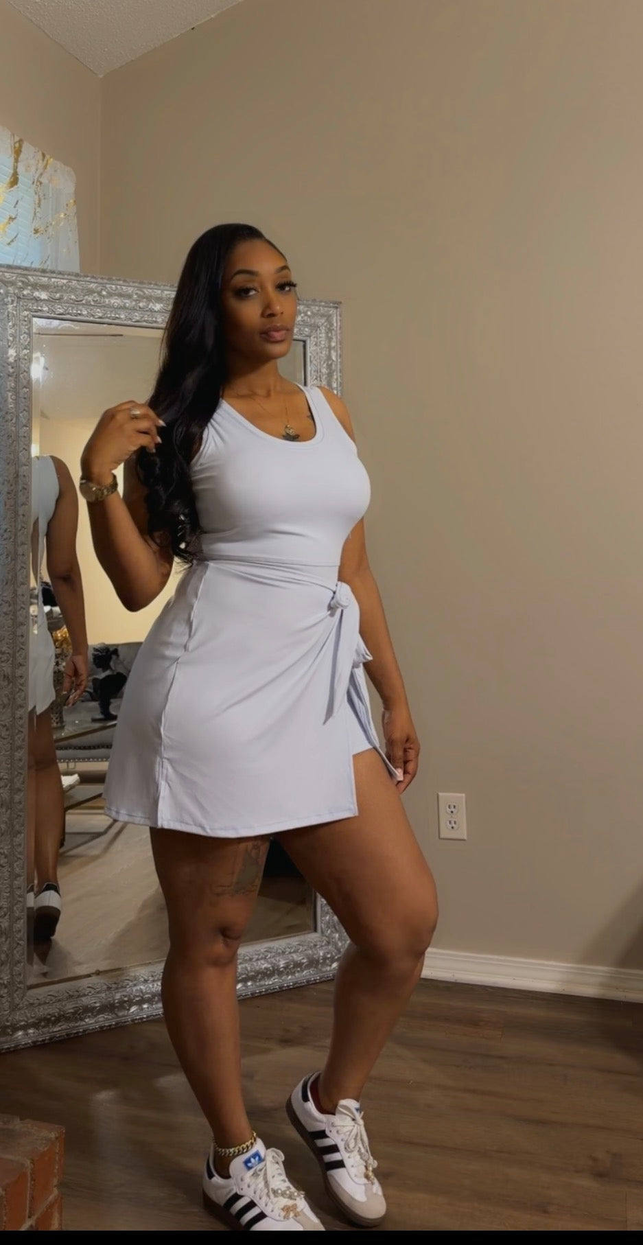 Skyline Charm Wrap Skort